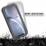 Wholesale iPhone Xs Max Clear Dual Defense Case (Gray)